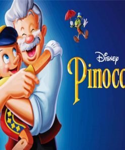 Disney Pinocchio paint by number