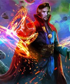 Doctor Strange paint by numbers