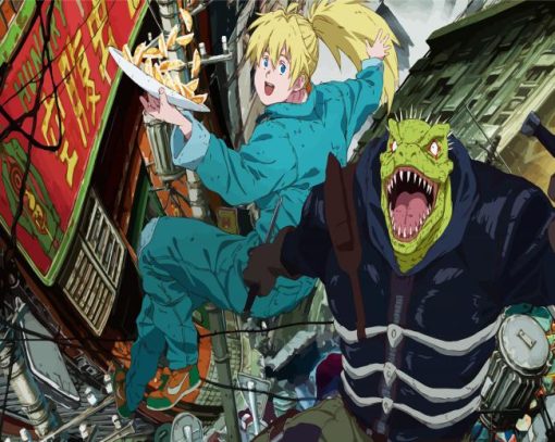 Dorohedoro Manga Anime paint by numbers