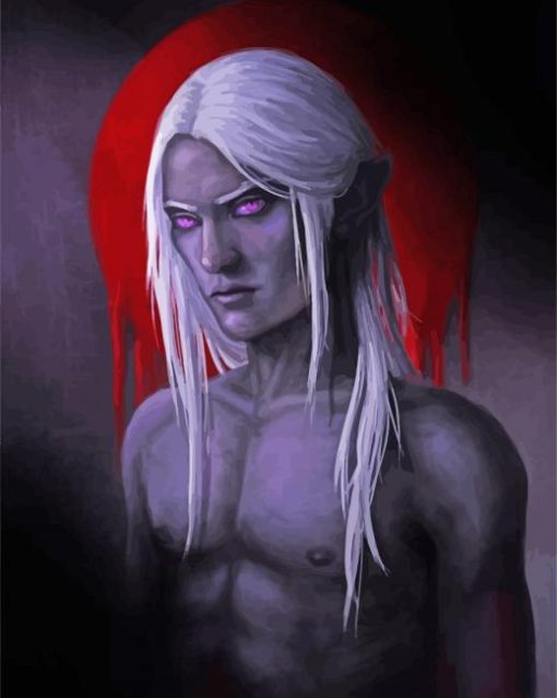 Drizzt paint by number