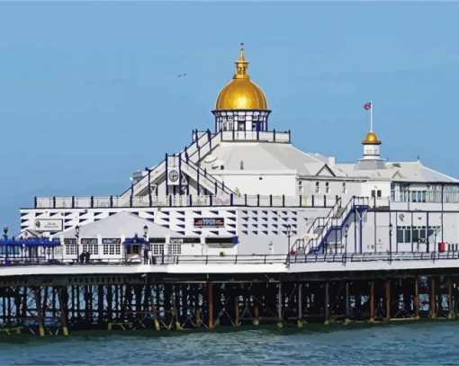 Eastbourne Pier paint by number