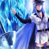 Esdeath Anime Girl paint by numbers