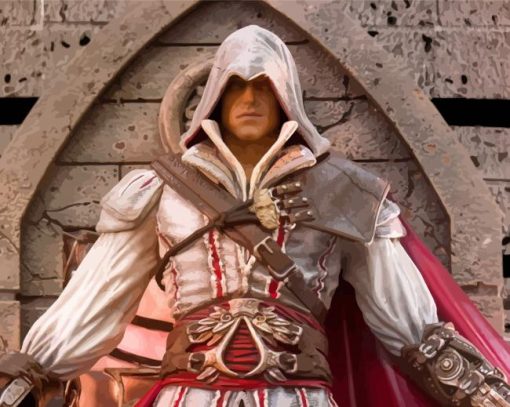 Ezio Auditore Da Firenze paint by numbers