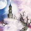 Fantasy Castle Path paint by number