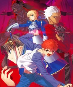 Fate Stay Night Video Games paint by numbers