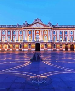 France Capitole De Toulouse paint by number