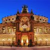 Germany Dresden Opera House paint by number