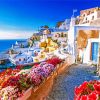 Greece Thira City paint by numbers