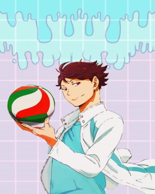 Haikyuu Toru Oikawa paint by number