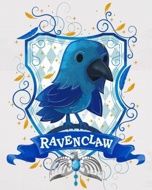 Harry Potter Ravenclaw paint by numbers