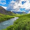 Hatcher Pass Alaska paint by number