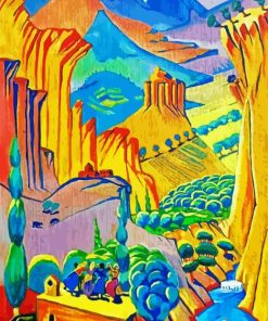 Hayastan Martiros Saryan paint by numbers