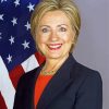 Hillary Clinton paint by number