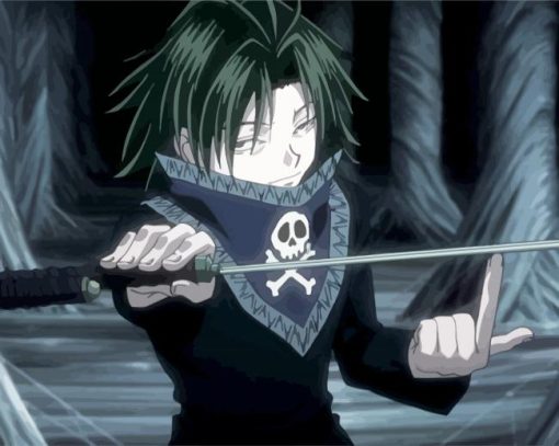 Hunter X Hunter Feitan paint by numbers