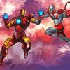 Iron Man And Ultraman paint by numbers