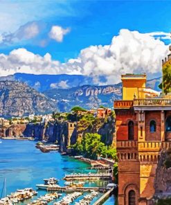 Italy Sorrento paint by numbers