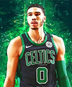 Jayson Tatum Player paint by numbers