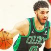 Jayson Tatum Basketball Player paint by numbers