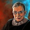 Joan Ruth Bader Ginsburg paint by number