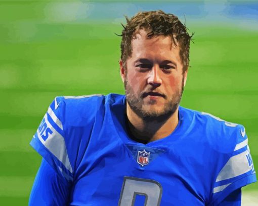 John Matthew Stafford paint by number