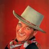 John Wayne paint by number