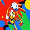 Knuckles paint by number