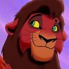 Kovu Te Lion paint by numbers