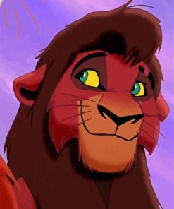 Kovu Te Lion paint by numbers