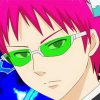 Kusuo Saiki Anime Boy paint by number