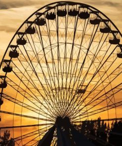 La Grande Roue De Montreal paint by number