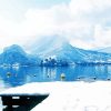 Lake Annecy In Winter paint by number