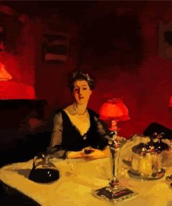 La Verre De Porto By Sargent paint by numbers