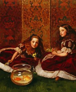 Leisure Hourse By John Everett Millais paint by numbers