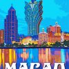 Macao Poster paint by numbers