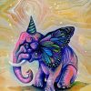 Magical Elephant paint by number