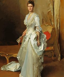 Margaret Stuyvesant Rutherfurd By Sargent paint by numbers