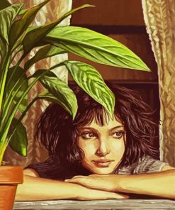 Mathilda Illustration paint by number