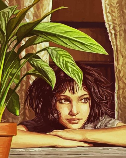 Mathilda Illustration paint by number