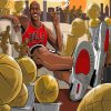 Michael Jordan paint by numbers