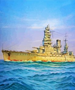 Military Navy Ship paint by number