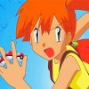 Misty Pokemon paint by number