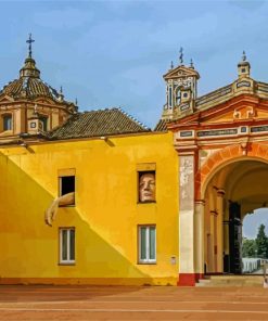 Monastery Of Santa Maria De Las Cuevas Seville paint by number