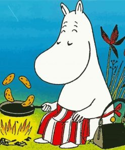 Moominmamma paint by number