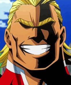 My Hero Academia All Might Characters paint by numbers