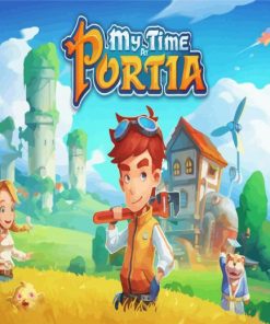 My time At Portia Video Game paint by number