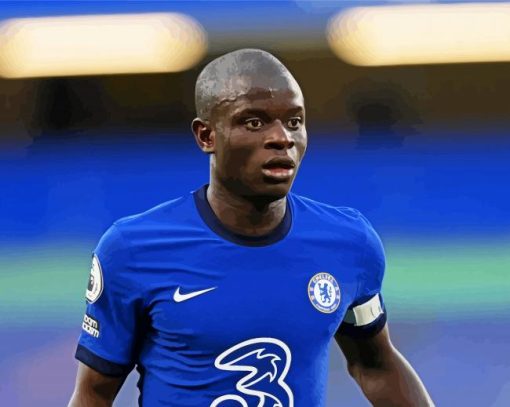 N Golo Kante Football Player paint by numbers