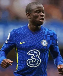 N Golo Kante Footballer paint by numbers