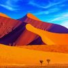 Namibia Desert Landscape paint by number