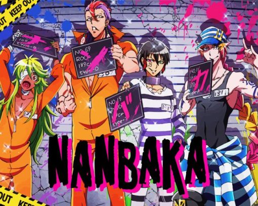 Nanbaka Anime paint by number