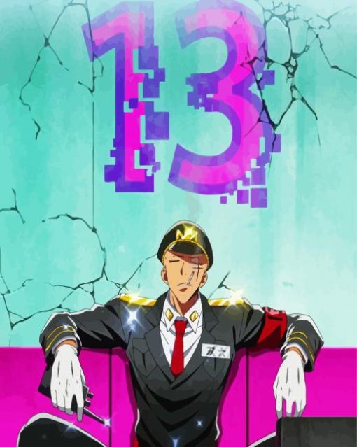 Nanbaka Hajime Sugoroku paint by number